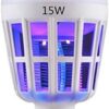 MYSouq-store-Anti-Mosquito LED Zapper Killer Flying Insect Moth Lamp Bulb Light 15W White-B091D1MNYP