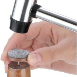 Furniture Sliders Nail-on Glides (1.5 CM Diameter)- 24 Pieces-B0CPF15ZS3
