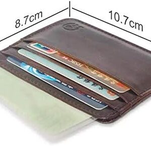4180zm+4XDL._AC_ Brown Leather For Unisex - Card & ID Cases-B091G1SXFJ