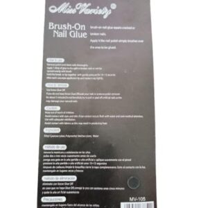 Mirage Glue for Nails, a Bottle With an Inner Brush [2 Pcs] (2)-B0DJD45XHY