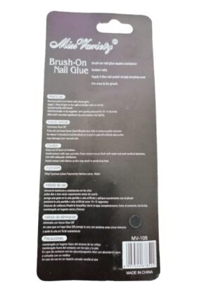 Mirage Glue for Nails, a Bottle With an Inner Brush [2 Pcs] (2)-B0DJD45XHY