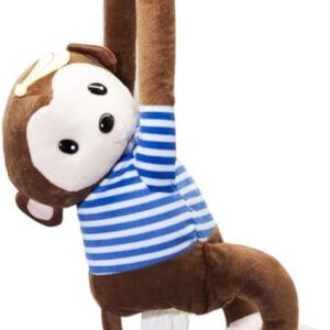 41BL2Q8M5rL._AC_ Cartoon Multifunctional Tissue Bag Chair Back Hanging Car Monkey Tissue 1Pcs-B0DPDWM63R