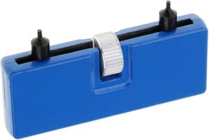 ZHHENG OP812 Blue Adjustable Rectangle Watch Back Case Opener Remover Wrench Repair Tools Repair Kits-B09CGWX7YT