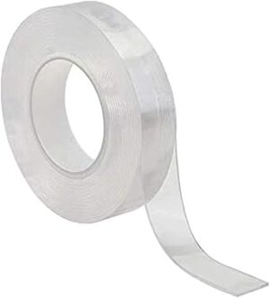 Double Sided Nano Mounting Tape 18mm*3m - Transparent [1Pcs]-B0CKPHN4KS