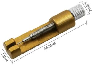 1Pc - Watchband Tools Watches Strap Repair Detaching Device Kits Disassembly Watch Band Opener Adjust Tool Remover Link Accessories (Random Color)-B0CSB8RRDK