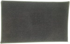 Artificial Grass code 01 Black Generation Walkers 50 * 80 cm Medium Fire Density and High Quality Insect Processor-B0BV4293RR