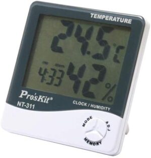 -Proskit Digital Temperature Humidity Meter - NT-311-B091D3CVKG