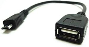 Amazing USB 2.0 Female to Micro USB Male OTG Cable -CCB-177910-10CM-B0DJK9NMPJ