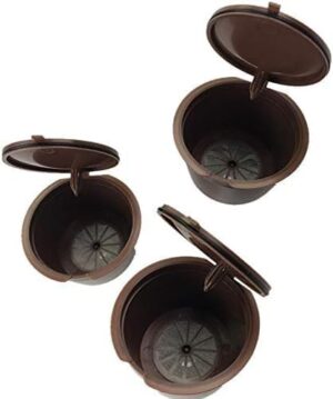 3Pcs - Refillable Coffee Capsule Pods For Dolce Gusto Nescafe Maker -B0CL37L6C2