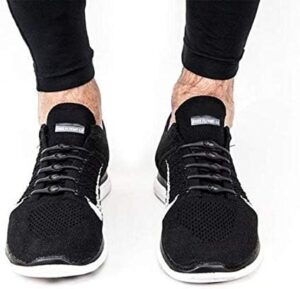 No-tie Silicone Elastic Shoelaces (Black) - Set of 14 Pieces-B091GYZK4V