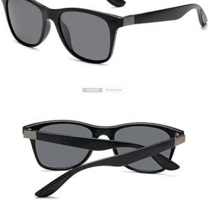[1Pcs-14 * 5cm-18Grams - Black ] 2022 New Unisex Rectangle Vintage Sunglasses Fashion Design Retro Sun Glasses Man Eyeglass Casual Goggles UV400 Eyewear -Black B0707-B0D3Y79QJC