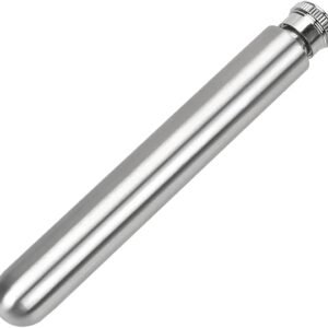 Bottle Mini Stainless Steel Hip Flasks for Whisky Hidden Wine Bottle Tubular Pot Alcohol Flask Groomsmen Gifts 1/1 Oz Multifuction Bottle for Emergency Treatment Drinks 10cm Length-B0DQ9ZMCS6