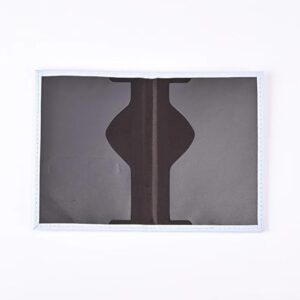 Crown Print PU Passport Covers Passport Protector Passport Holder Flight Ticket Holder ID Credit Card Holder Travel Accessories (Queen, Green)-B0DKT69VT1