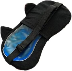 1 of Animated Cartoon 3D Starling dog eyes Sleep Mask Ice patch Light Shading Cover eyemask for Women Girls Kids-B091CZBL2R