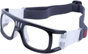 1 pcs - Sport Protective Goggles Glasses Safe Basketball Soccer Football Cycling (55 Gram)-B0DP86T7HH