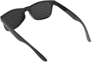 Vision Care Wearable Corrective Glasses Improver Stenopeic Pin Hole Glasses Anti-fatigue Eye Protection Glasses