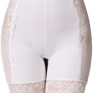 41zAnyvE+0L._AC_ White, L(55kg-67.5kg) - Women Panties Seamless Safety Short Pants Women's High Waist Stretch Shorts Briefs Slimming Underwear Woman Summer Lingerie-B0BQT6YWM2