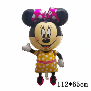 Giant Mickey Minnie Mouse Balloons Disney Cartoon Foil Balloon Baby Shower Birthday Party Decorations Kids Classic Toys Air Gift-B091BMWSFN