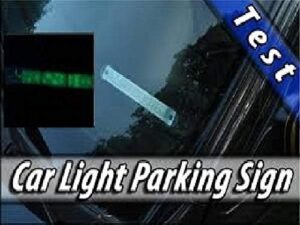 Night Light Puzzle Telephone Number Card Temporary Car Styling Luminous Sign Parking Notification Sucker Plate Phone Call-B091CZJ1HS