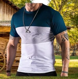 3XL Spotted Men's T-shirt Simple Print T-shirt For Men Trendy Men's Top Loose Oversized Clothing Everyday Casual Short Sleeve Summer - A01-BC03465, 3XL-B0CFK719WT