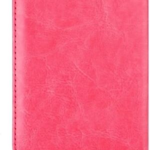 1PCs Travel Passport ID Card Cover Holder Case Faux Leather Color May Little Different (pink)-B0DC5N7PYG