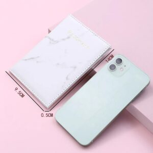 Light Blue Travel Passport ID Card Cover Holder Case Faux Leather Color May Little Different (gray)-B0DFMLHD86