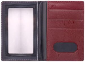 Men Women's Passport Cover on The Passport Holder Travel Leather Protector Bag ID Credit Card Case for Passport Wallet Pasport (Pink)-B0B5TMBD2M