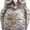 MySouq-Store 1PCs Decorative Owl Realistic Animal Scarecrow Decor Lawn Garden Miniatures Figurine Home Small 6x10cm Random Color-B0D8DHN9Q1