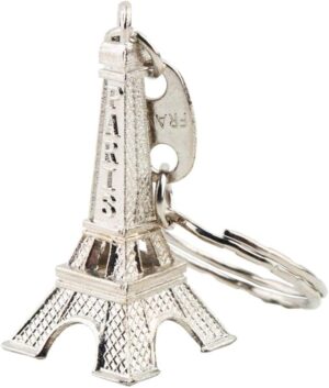 Eiffel Tower Key Medal Item 681 (2In, Silver)-B091CC1JDG
