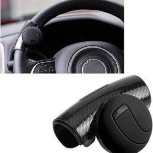 51CK-DxQGqL._AC_SX569_ Universal Car Heavy Duty Steering Wheel Spinner Knob Power Handle Ball Auxiliary Booster Handle Control, Steering Wheel Suicide Spinner (Black)-B0C3HFKQ6D