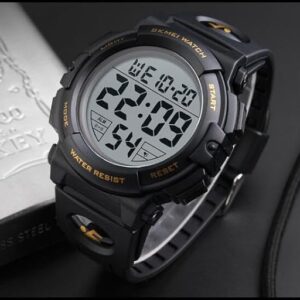 SKMEI Men Sports Watches Digital LED Electronic Multifunction Outdoor Sport Waterproof Swim Mens Student Casual Watch-B0C7KJFJY4