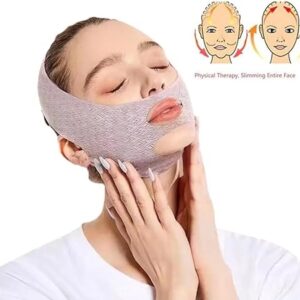 -1pcs Face Shaping Bandage V Face Lifting Tight Removal To Improve Double Chin Legal Tattoo Cheek Slimming Bandage-B0DNKNT6H4