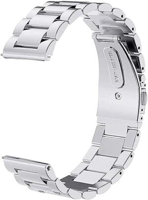 1PCs 22mm Quick Release Stainless Steel Replacement Watch Band with Metal Clip for Wrest Watch-B0CFR1SLYY