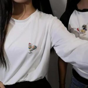 Cute Colour Rooster Brooches Pin For Women Enamel Animal Brooch Broches Crystal Cock Jewelry Pins Gift (C1)-B0CZDT2BFX