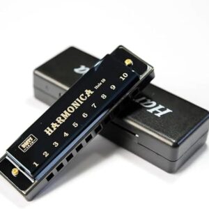 51JGXUXrgxL._AC_SY450_ Harmonica for Musical Instrument for Beginners with 10 Hole Diatonic Mouth Organ Set with Storage Box Music Boxes 11Cm Long (Red)-B0DHXYTVR3