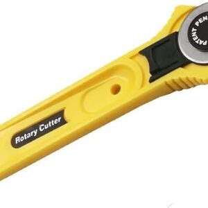 1pcs- 28mm Patchwork Roller Wheel Knife Cloth Cutting Knife Leather Paper Fabric Craft Fabrics Rotary Cutter DIY Sewing Accessories-B0C4M4S458