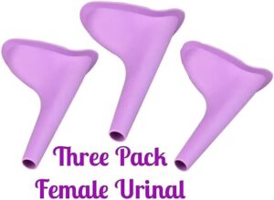 3Pcs Travel Urinal for Women, Spill Proof and Reusable Lightweight Portable Travel Urination Device Stand Up and Pee, Female Urinal, BBL Supplies; Brazilian Butt Lift Supplies-B0CR7KPQKB