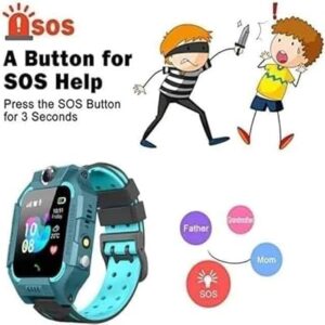 51PGJGxq5sL._AC_SX450_ Nabi Original Kids Z7A Watch - (Turquoise)-B0D6Y3RG7V