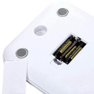 Kitchen Scale, 5 Kilos LCD Display, 0.05oz/1g Strain Gauge precision Technology, Auto/Manual Shut-Off - size 220 * 160mm-LCD Size 59 * 22mm, low Battery indication/Over Load indication-B0DPLDSWM3