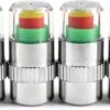 Car Auto Tire Pressure Monitor Gage Alert Sensor Indicator Valve Caps, 4 Pieces-B091JGJ922