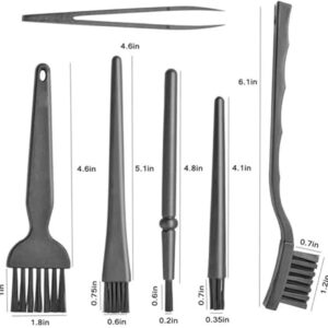 51bWrHq6wUL._AC_SX466_ 6 IN 1 Professional Laptop Keyboard Cleaning Kit Computer Mobile Phone Dust Brushes Cleaner Portable Anti Static Keyboard Brush-B0CZJV2SFZ