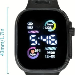 [1Pcs] Led Display Digital Kids Watches Sport Boys Girls Luminous Children’s Electronic Wristwatch Students Clock Watches Relojes 2024-B0DGDMGKM4