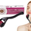 MySouq-Store Derma Roller Needles 540 Titanium Microneedle Roller for Face Skin Rejuvenation Anti-Wrinkle Anti-Aging Skin Rejuvenation Hair Loss Acne Scars Stretch Marks, Multicolor (1.5mm)B0DFYZYSH1