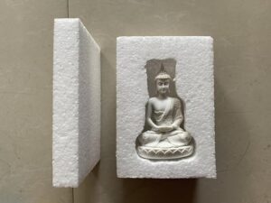 1Pc (C1) Miniature Buddha Statue Nature Sandstone Fengshui Thailand Buddha Sculpture Hindu Figurine Home Decorative Ornament-B0CD6FX7JX