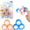 Magnetic Ring Fidget Happy Ring 3Pcs-B0DNRHBJ2C