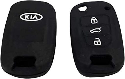 MySouq – Store Black Protective Silicone Remote Key Cover Case for kia 3 buttons-B091DDT4JZ