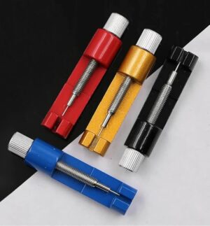 1Pc - Watchband Tools Watches Strap Repair Detaching Device Kits Disassembly Watch Band Opener Adjust Tool Remover Link Accessories (Random Color)-B0CSB8RRDK