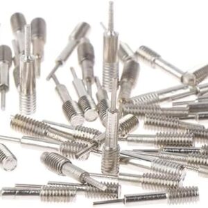50Pcs/set Spare Pins Watches Repair Tools Pins Watch Band Strap Link Removal Adjuster Repairs Tool Kit-B0BZK1ZQ76