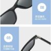 [1Pcs-14 * 5cm-18Grams - Hazel color ] 2022 New Unisex Rectangle Vintage Sunglasses Fashion Design Retro Sun Glasses Man Eyeglass Casual Goggles UV400 Eyewear - Hazel- H0808-B0D3Y7XR7V