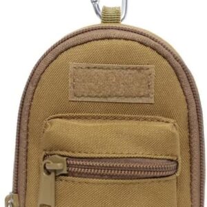 Nylon Tactical Bag Outdoor Molle Portable Waist Fanny Pack Men Phone Pouch Camping Hunting Tactical Waist Bag EDC Gear Purses-B0DHH448SZ